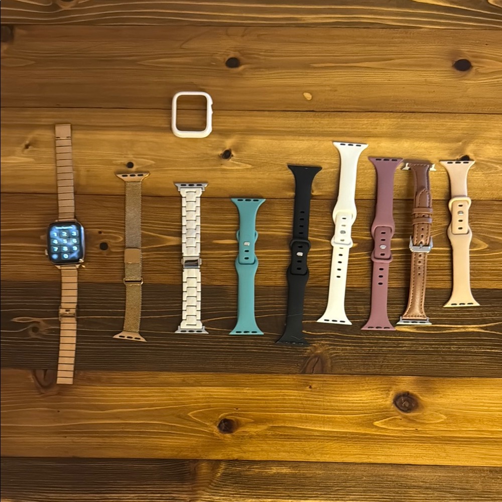 Apple Watch with Interchangeable Bands